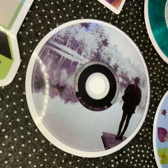 New - 8 Pack Taylor Swift Waterproof Vinyl Tumbler Stickers Midnights Folklore - Picture 12 of 16